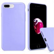 apple iphone 8 plus kilif lansman alti kapali ic kadife lila