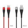 borofone bx32 munificent charging data cable for lightning colors