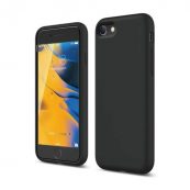 45773 elago silicone case kachestven silikonov tpu kalyf za iphone se 2020 iphone 8 iphone 7 cheren 168167786