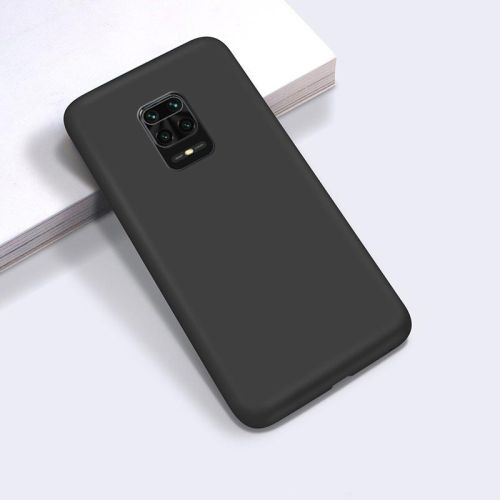 funda de silicona xiaomi redmi note 9s 02 negro ad l