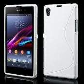 sony xperia z1 c6903 l39h white s case slim cover 004601