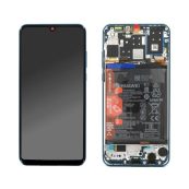 huawei p30 lite lcd touch frame battery white service pack 1